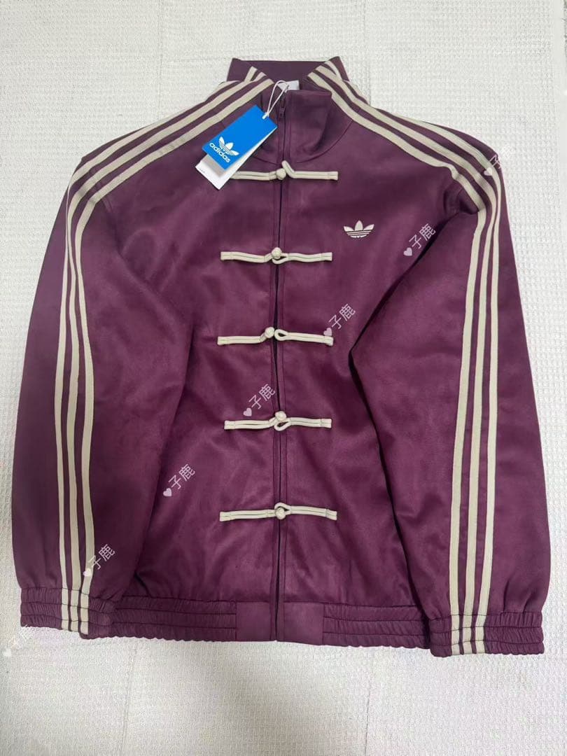 adidasアディダス 中国限定 蛇年トラックジャケット むらさき M