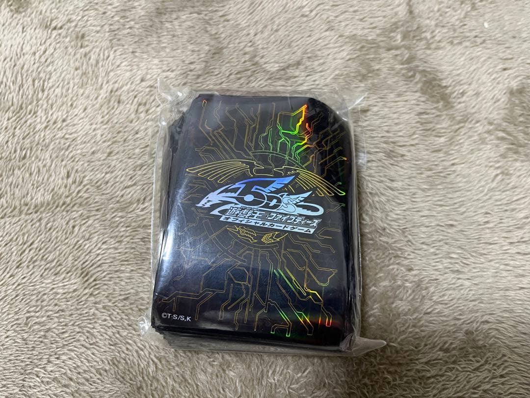 遊戯王 竜の紋章金 スリーブ 【新品未開封】