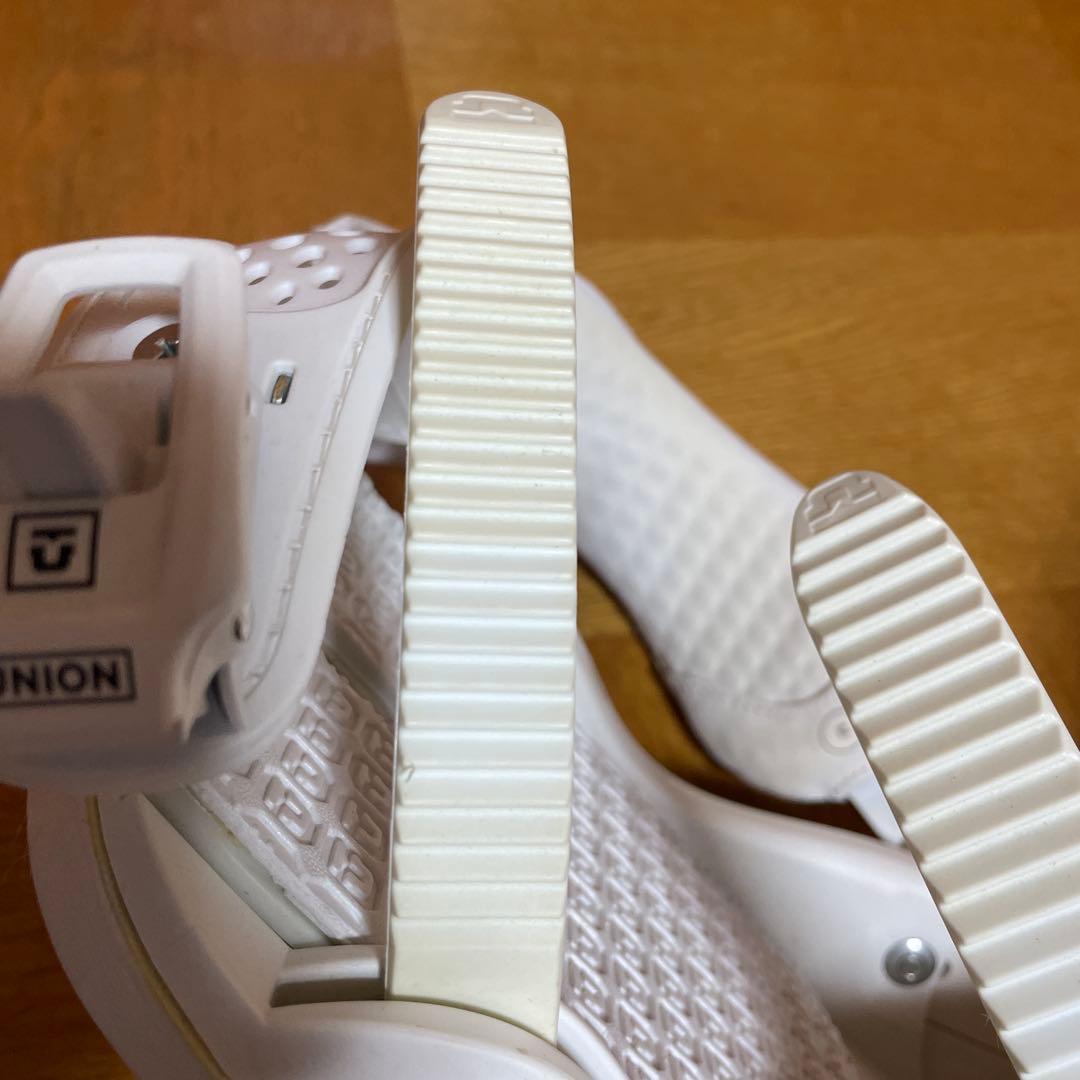 未使用　union ユニオン FORCE TEAM ビンディング　ホワイト