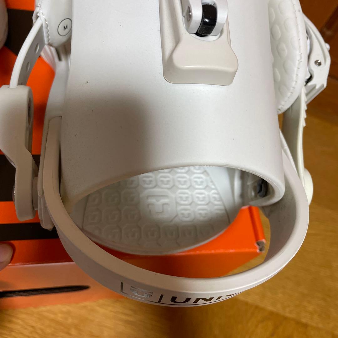 未使用　union ユニオン FORCE TEAM ビンディング　ホワイト