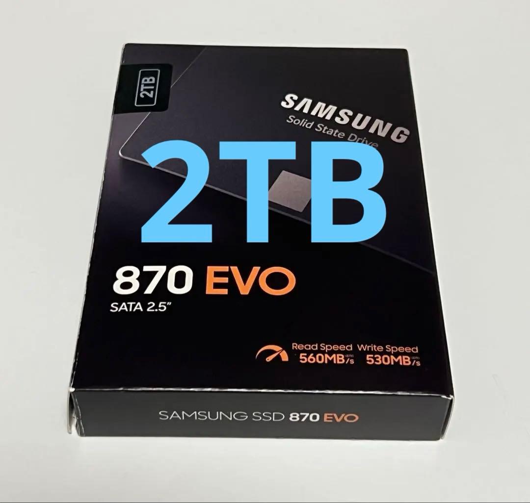 Samsung サムスン SSD 870EVO 2TB