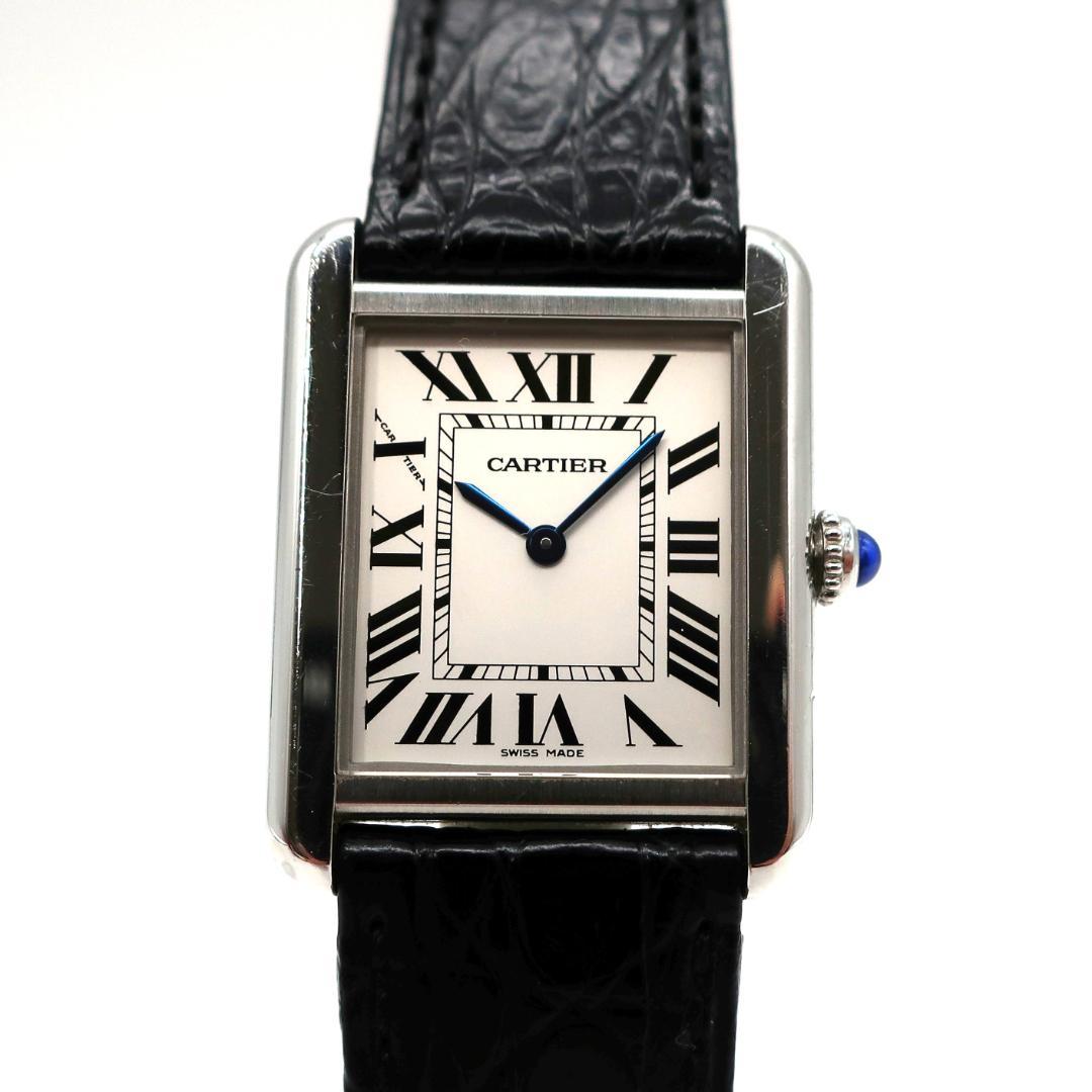 あや様 Cartier カルティエ タンクソロ SM W1018255