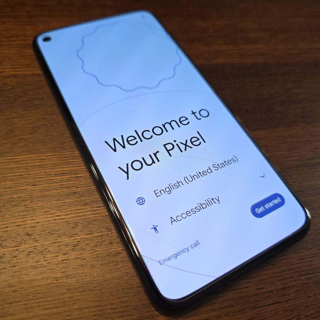 Google Pixel 5スマートフォン 本体 ブラック
