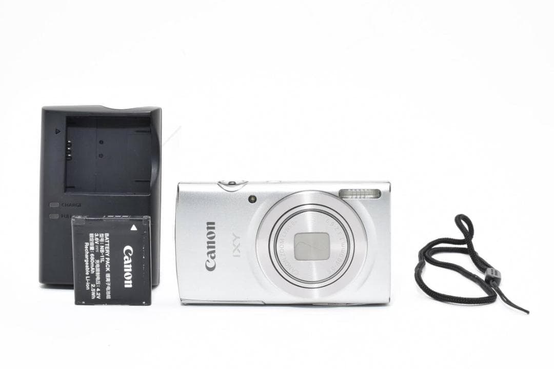 【良品】Canon キャノン IXY 200 シルバー ※充電器付き #77