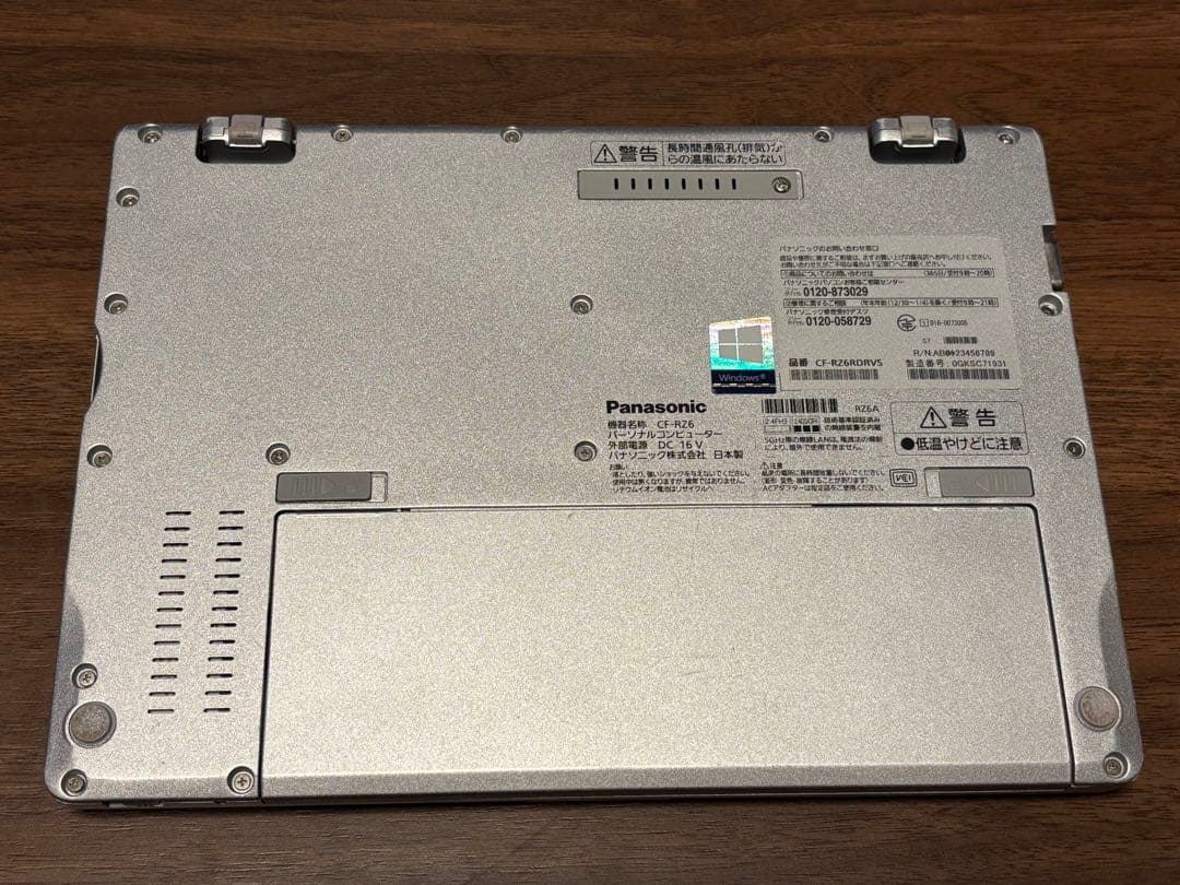 Panasonic Let's note CF-RZ6 ジャンク