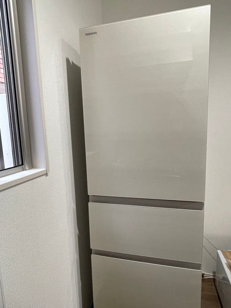 東芝 3ドア冷蔵庫 356L GR-V36SVL VEGETA