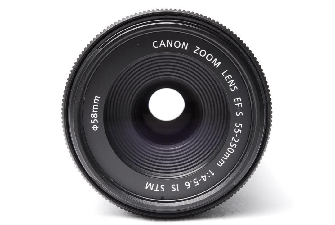 【極美品】Canon EF-S 55-250mm IS STM 最新望遠レンズ