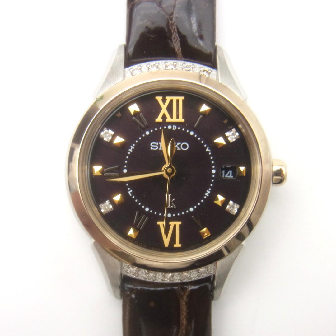 SEIKO ルキア ピエール・エルメ キャレマン ショコラ 限定腕時計(178)