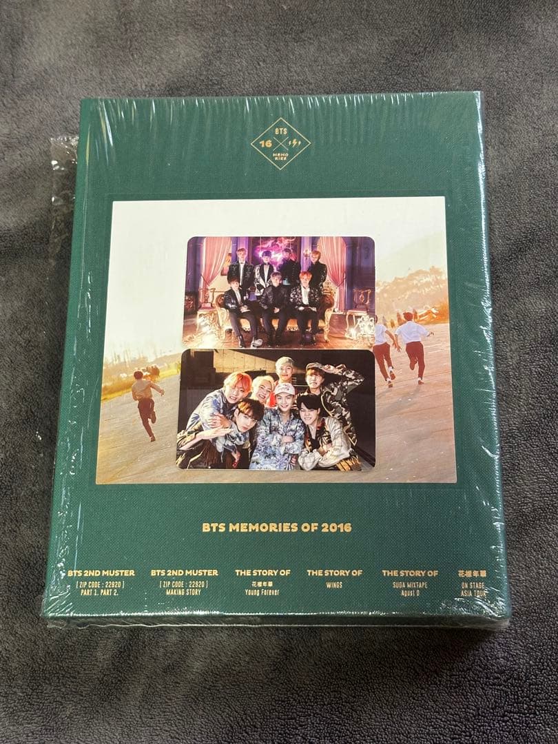 BTS MEMORIES OF 2016 DVD　トレカ