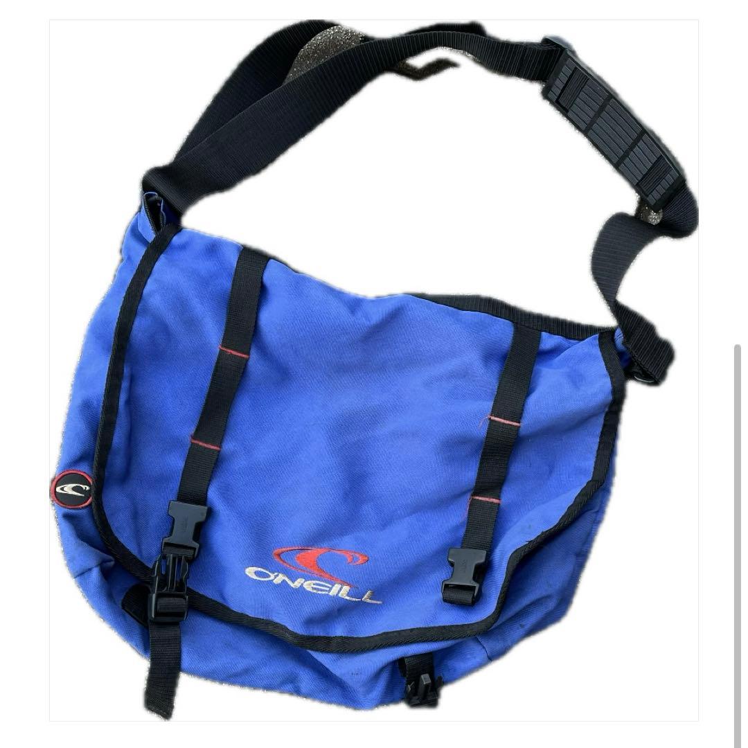 オニール　ワンショルダーバッグ　メッセンジャーバッグ　ボディバッグ　00s 青
