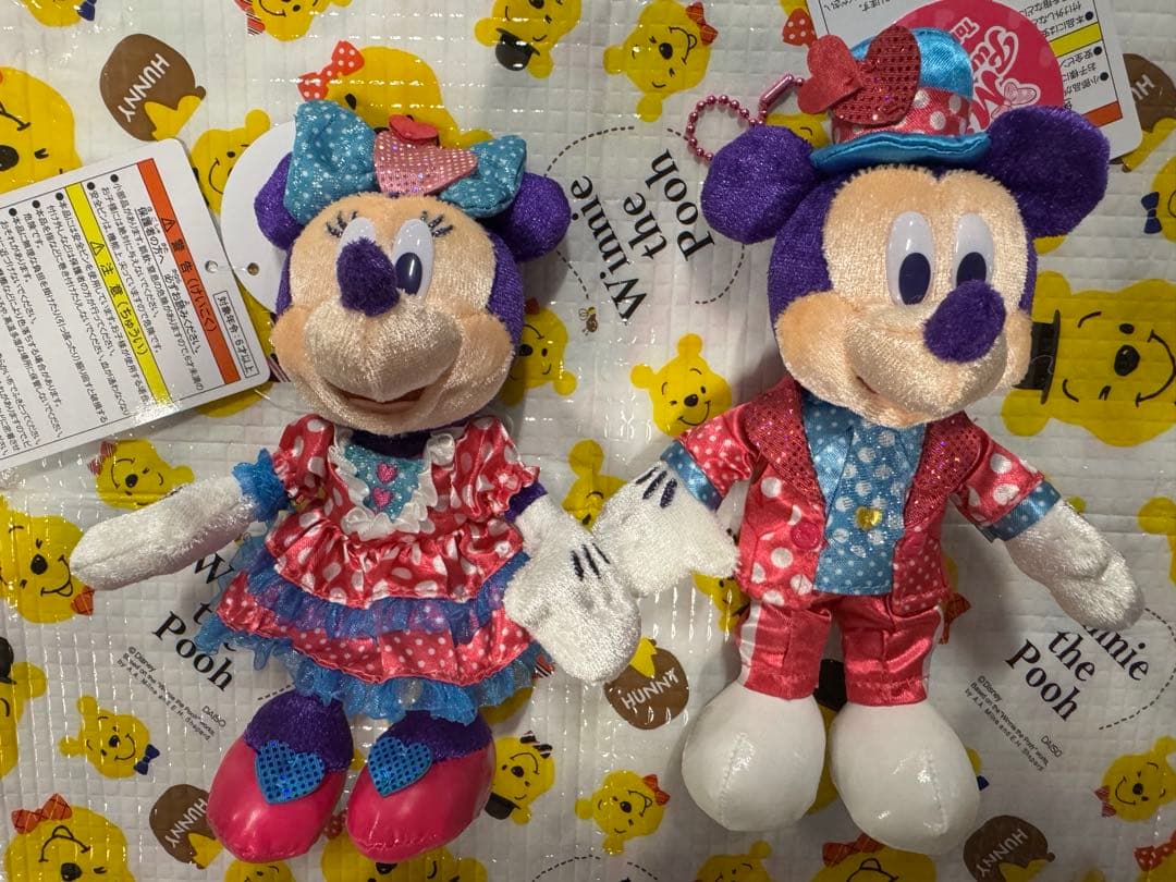 ミニーのファンダーランド2026 ミニーミッキーぬいぐるみバッチSET