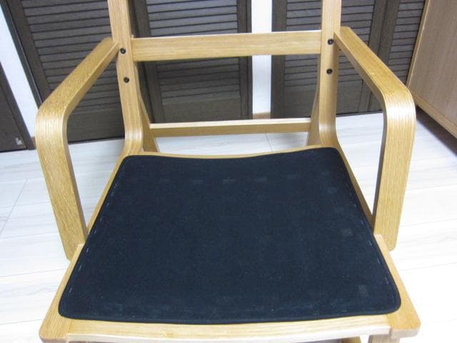 MUJI /無印良品　リビングでもダイニングでもつかえるソファチェア②