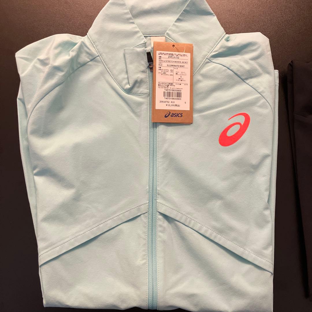 asics ジャージ上下セット ライトブルー/ブラック