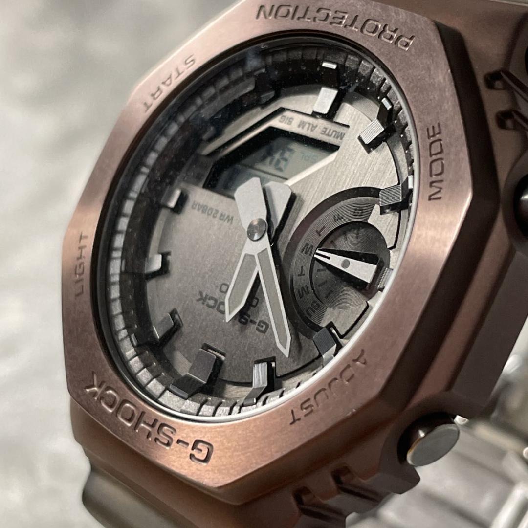 [未使用に近い] G-SHOCK GM-2100MF-5ADR メタルカシオーク