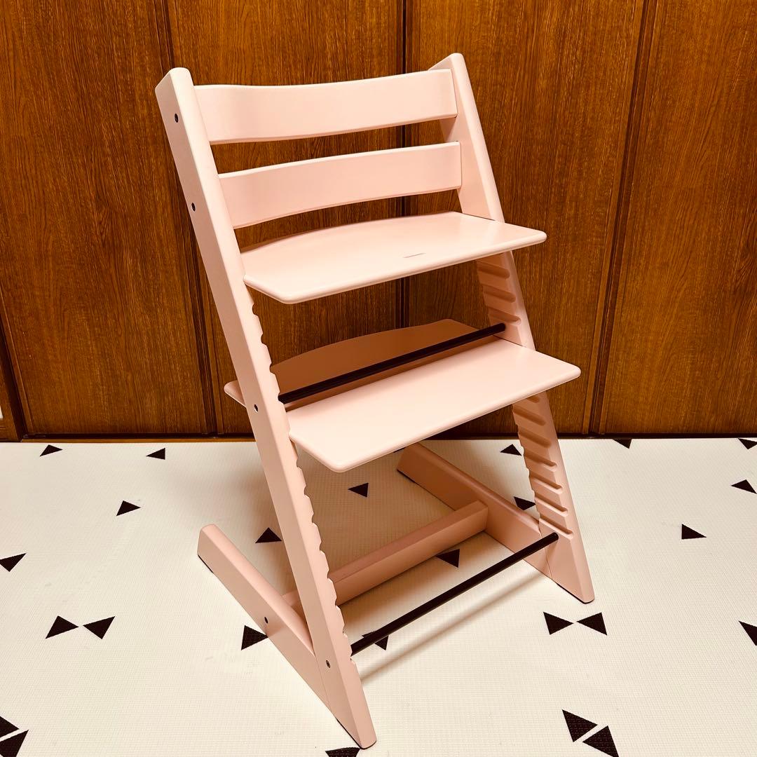 STOKKE TRIPP TRAPP セレーヌピンク テーブル・ベビーセット付き