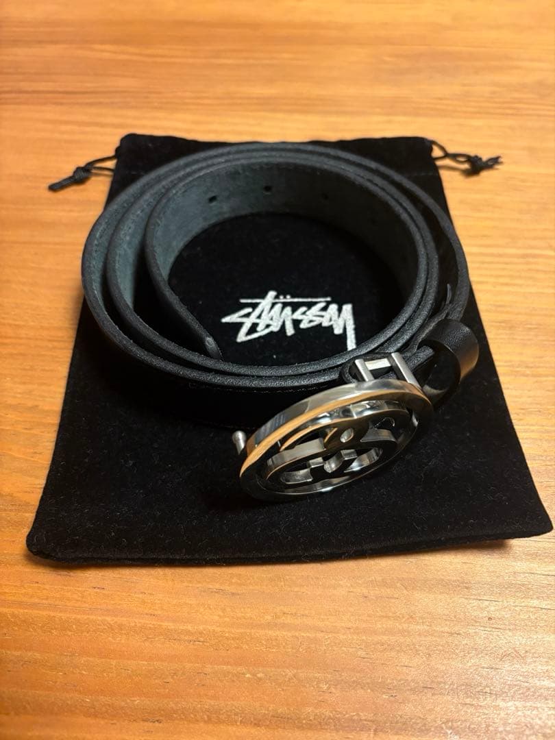 小物 STUSSY SS-LINK BUCKLE BELT