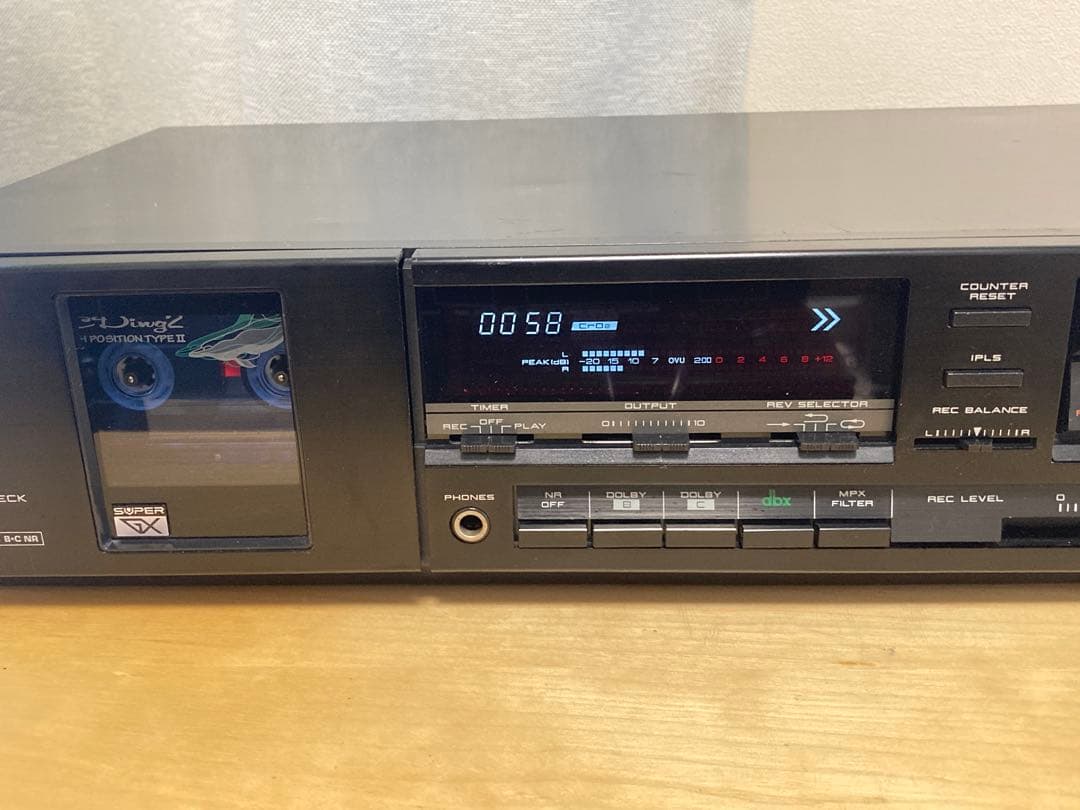 タクトスイッチ交換済み AKAI GX-R60