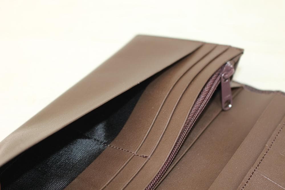 a*8様 エレファント長財布（ゾウ革）　ブラウン