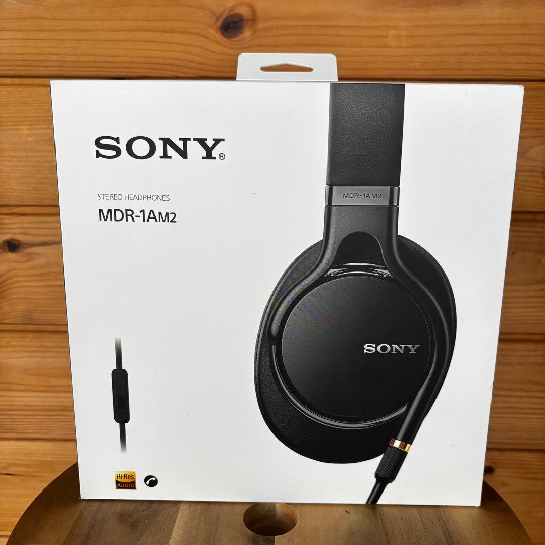 SONY MDR-1AM2 イヤーパッド摩耗あり