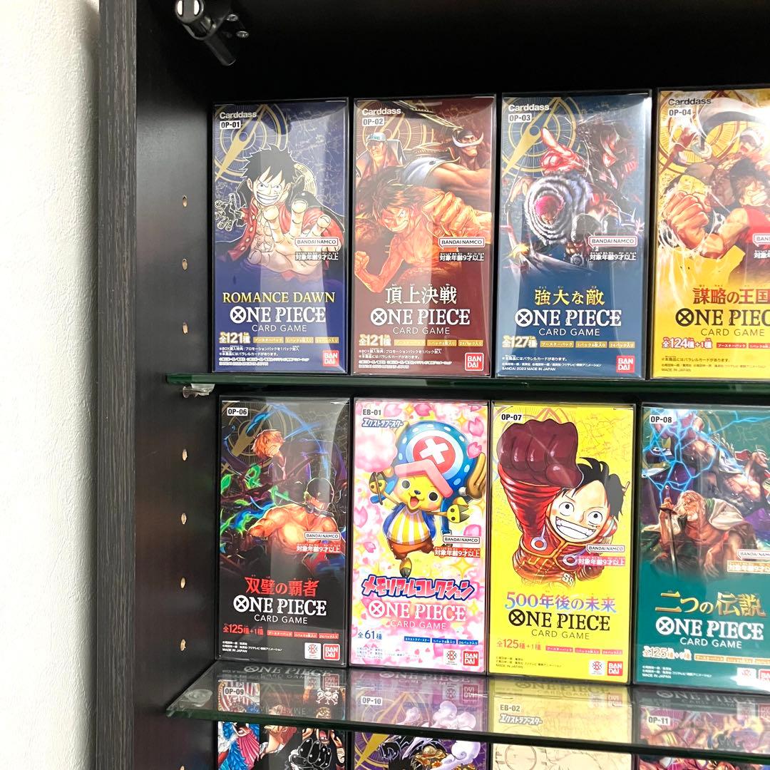 ワンピースカードBOX まとめ売り テープ付き新品未開封BOX 初版