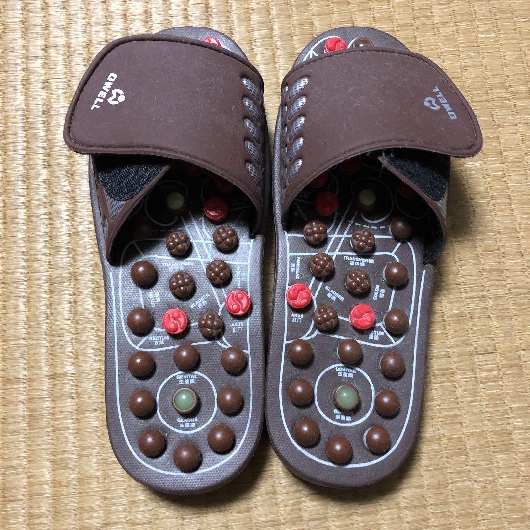 OWELL バイオマグネティック スパイラル リフレクソロジー サンダル