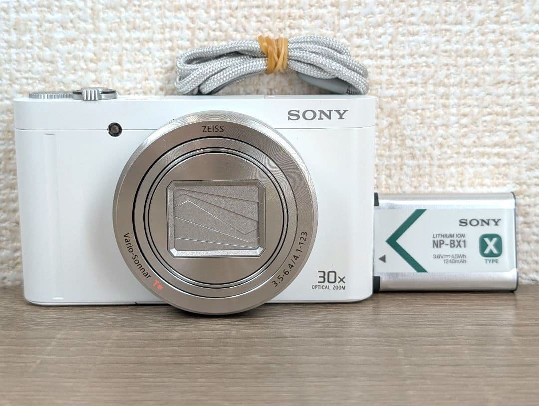 【外観極美品】SONY Cyber-shot DSC-WX500 ホワイト