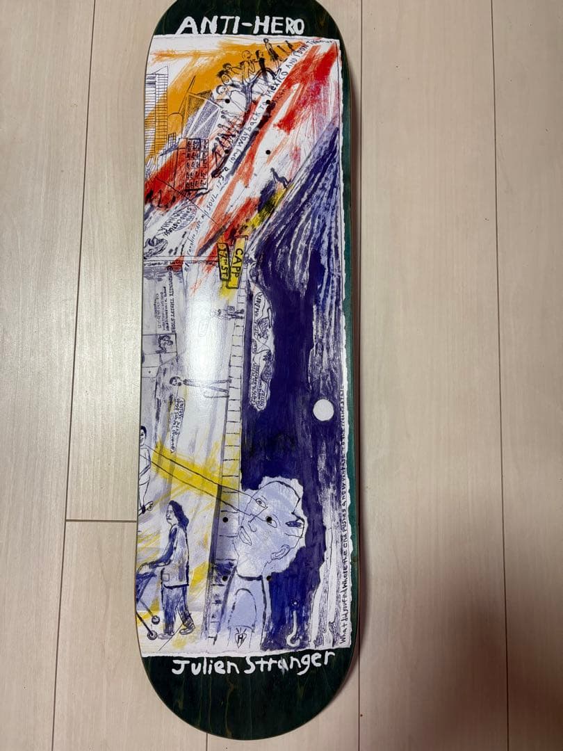 ANTI-HERO Julien Stranger スケートボード