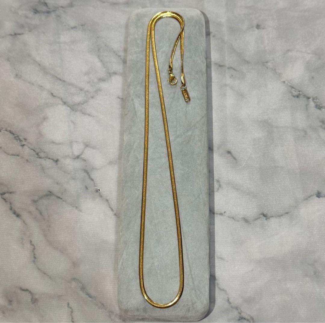 K18 刻印　ネックレス　ネックレスチェーンゴールド