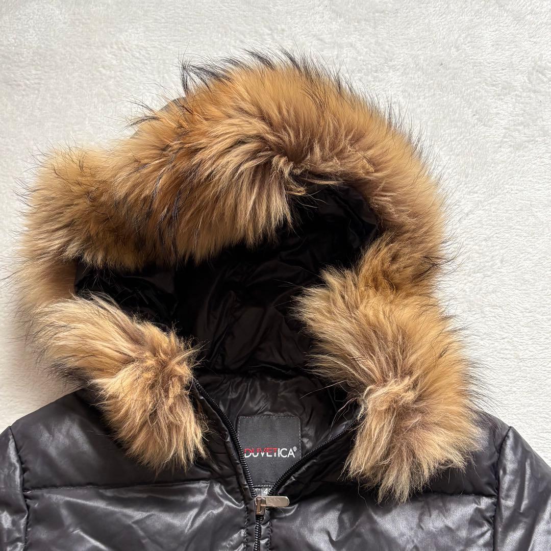 DUVETICA デュベティカ Adhara ダウンジャケット ブラック 42