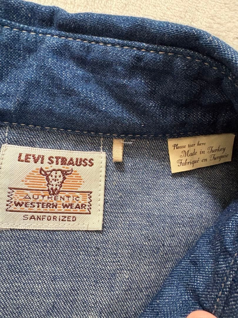 LEVI’S VINTAGE CLOTHING ウエスタンシャツ L LVC