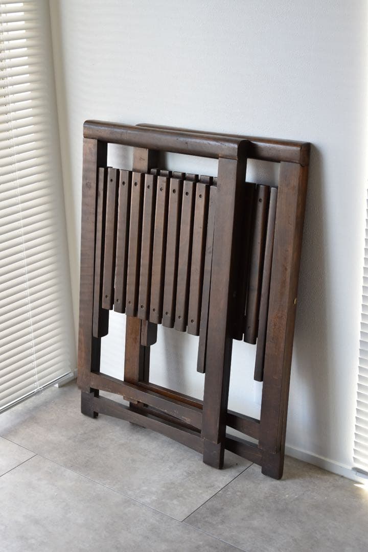 折りたたみ椅子　フォールディングチェア 古家具　ビンテージチェア