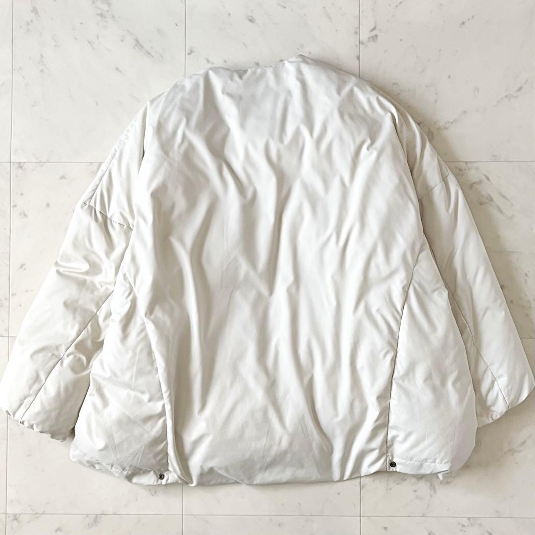 定価6,6万＊美品 ザロフトラボ DAMB ノーカラーオーバーダウンジャケット