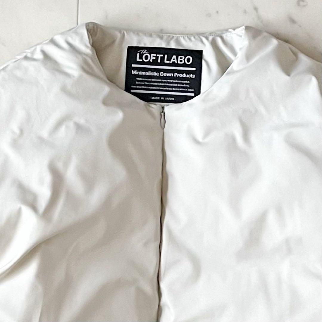 定価6,6万＊美品 ザロフトラボ DAMB ノーカラーオーバーダウンジャケット
