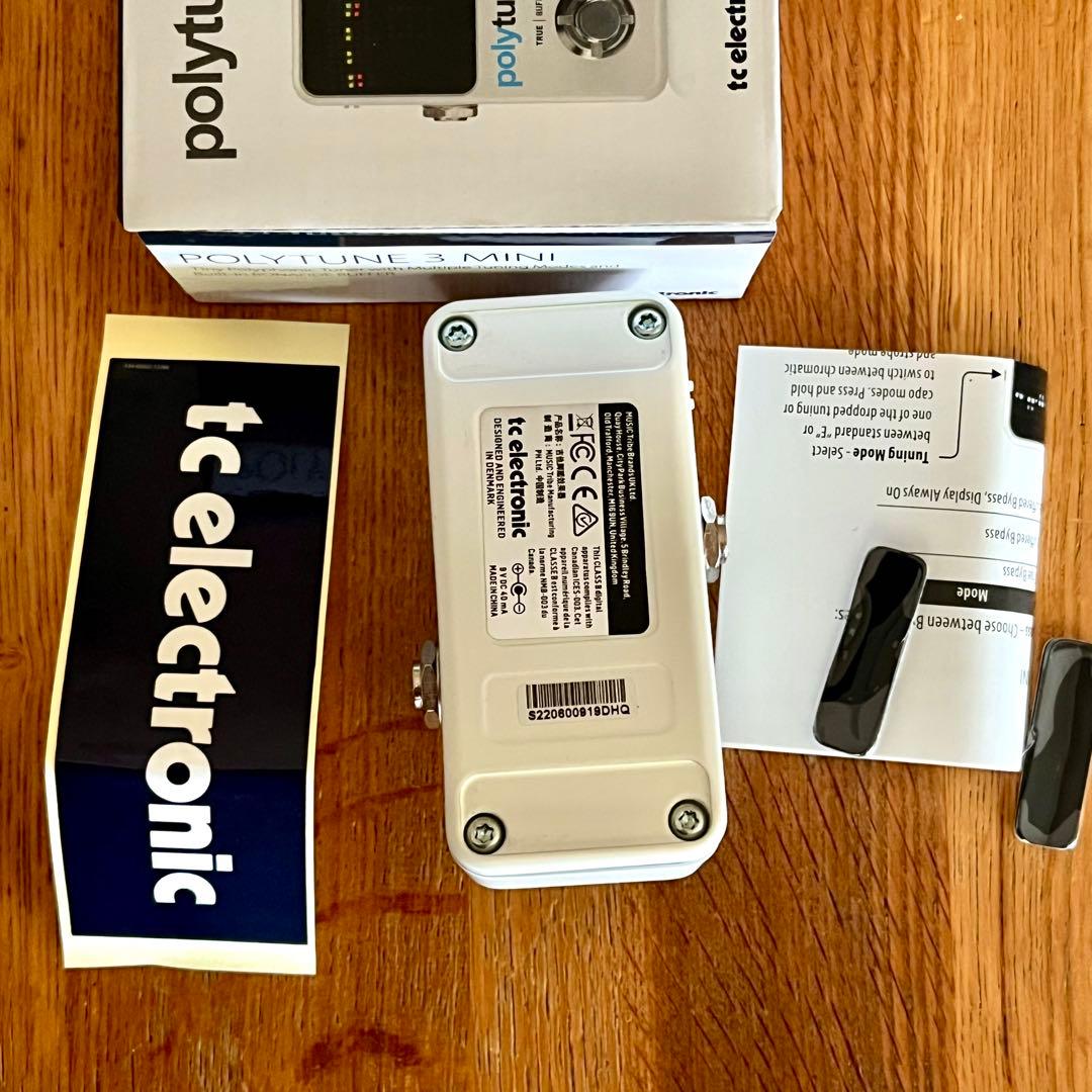 tc electronic polytune3 mini チューナー