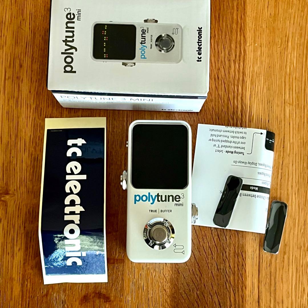 tc electronic polytune3 mini チューナー