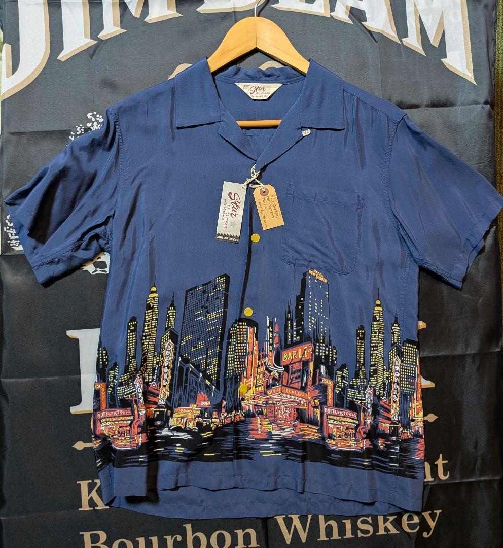 スター オブ ハリウッド アロハシャツ マンハッタン Small