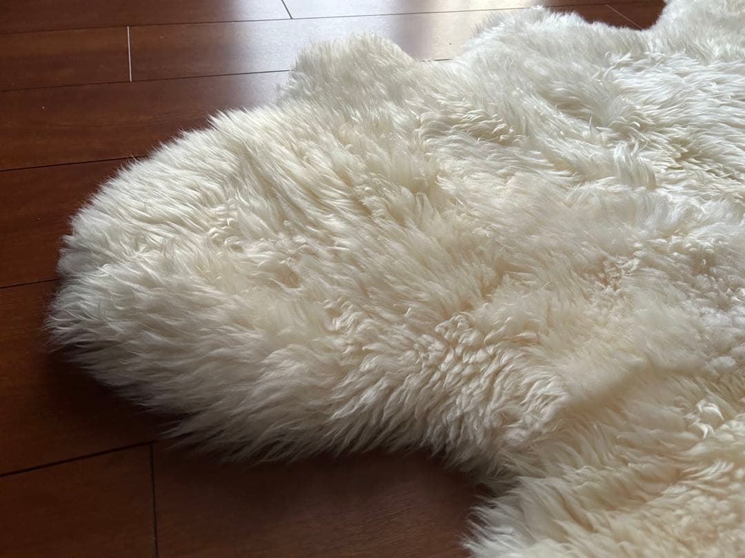 windward長毛ムートンラグ 180×110