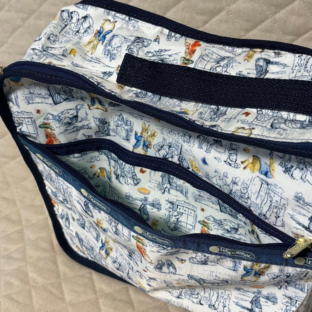 レスポートサック　ピーターラビット　トラベルパッキングポーチ　L・M・S
