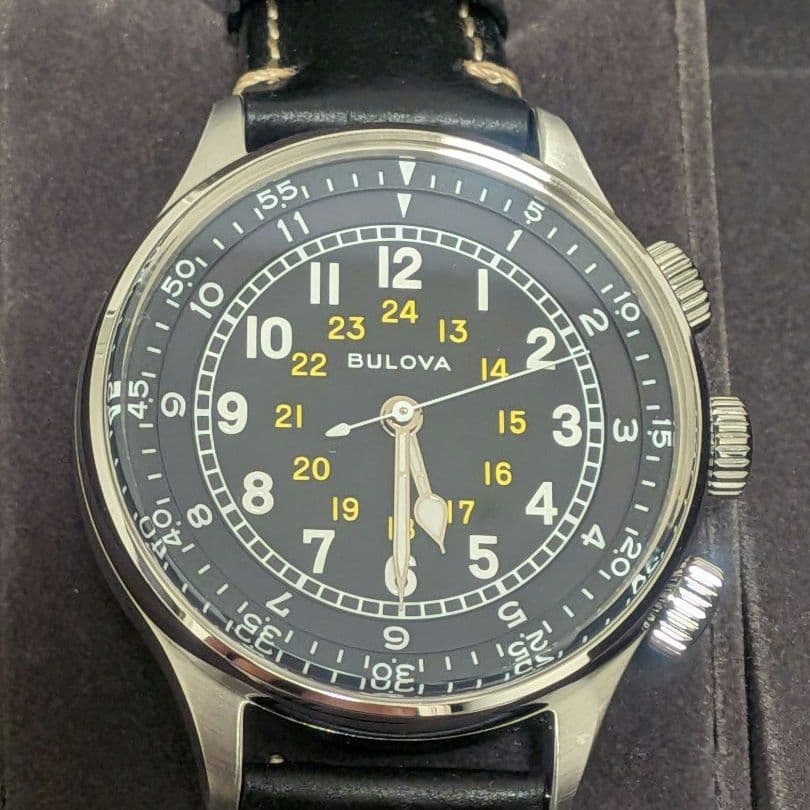 BULOVA 　 ミリタリー　 96A245　自動巻き