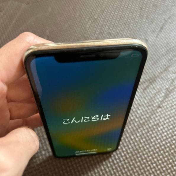 Apple iPhone X 64GB 白 本体