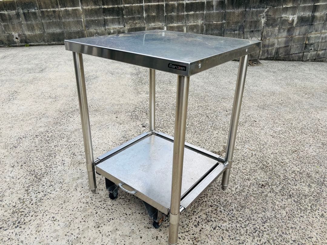 J4★作業台★業務用 ステンレス 厨房設備 店舗用 ステンレス作業台 炊飯釜台