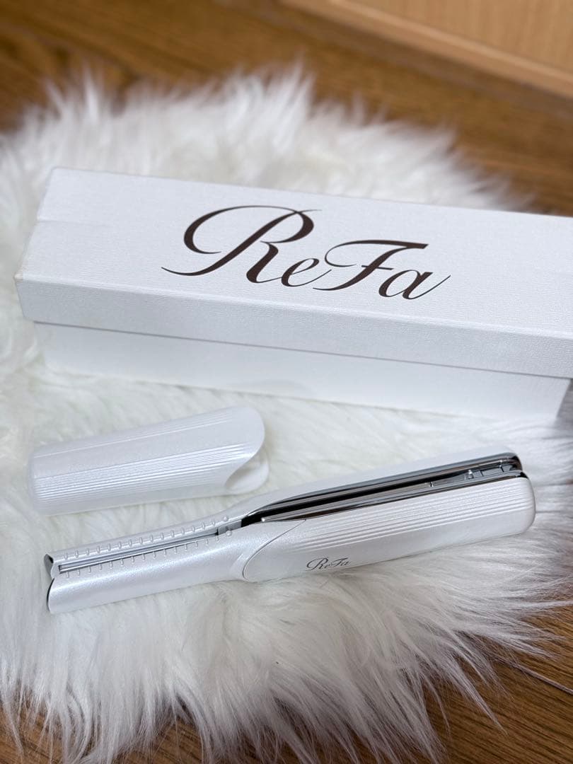 リファ　フィンガーストレートヘアアイロン　ホワイト　正規品　美品