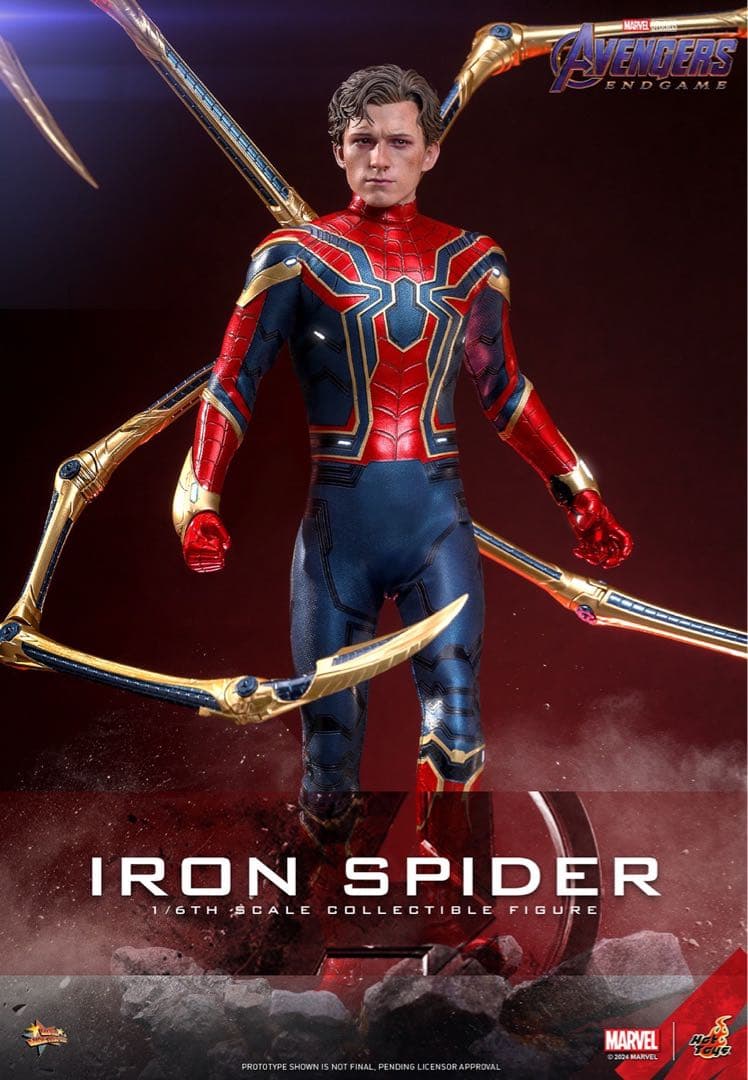 ホットトイズMMS761アイアン・スパイダー 1/6Iron Spider通常版
