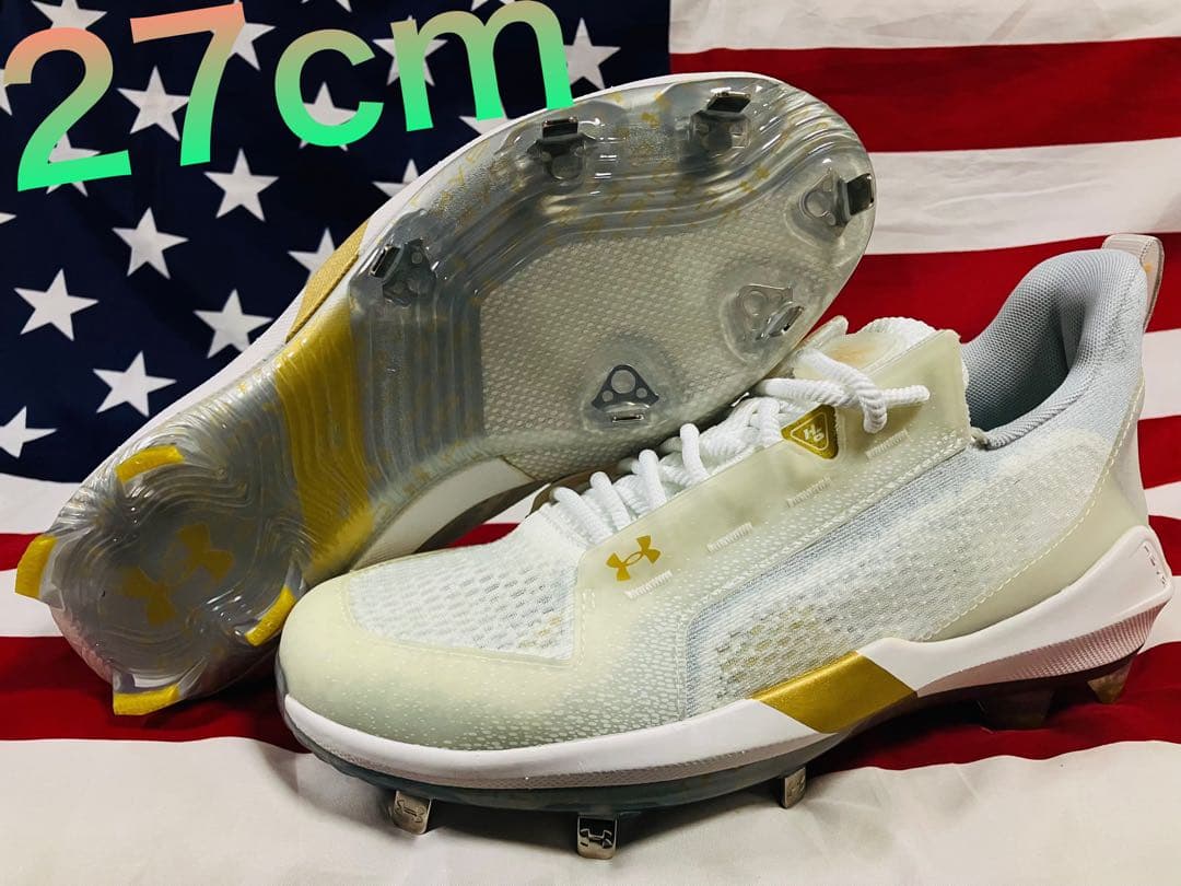 新品未使用　アンダーアーマー 野球 スパイク ハーパー　27cm ハイブリッド