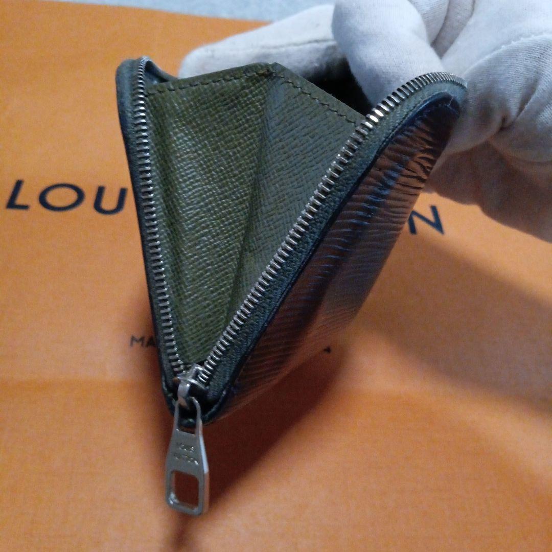 ルイ・ヴィトン　訳あり美品エピ　ポルトモネ　ジュール　コンパクト財布小銭入れ