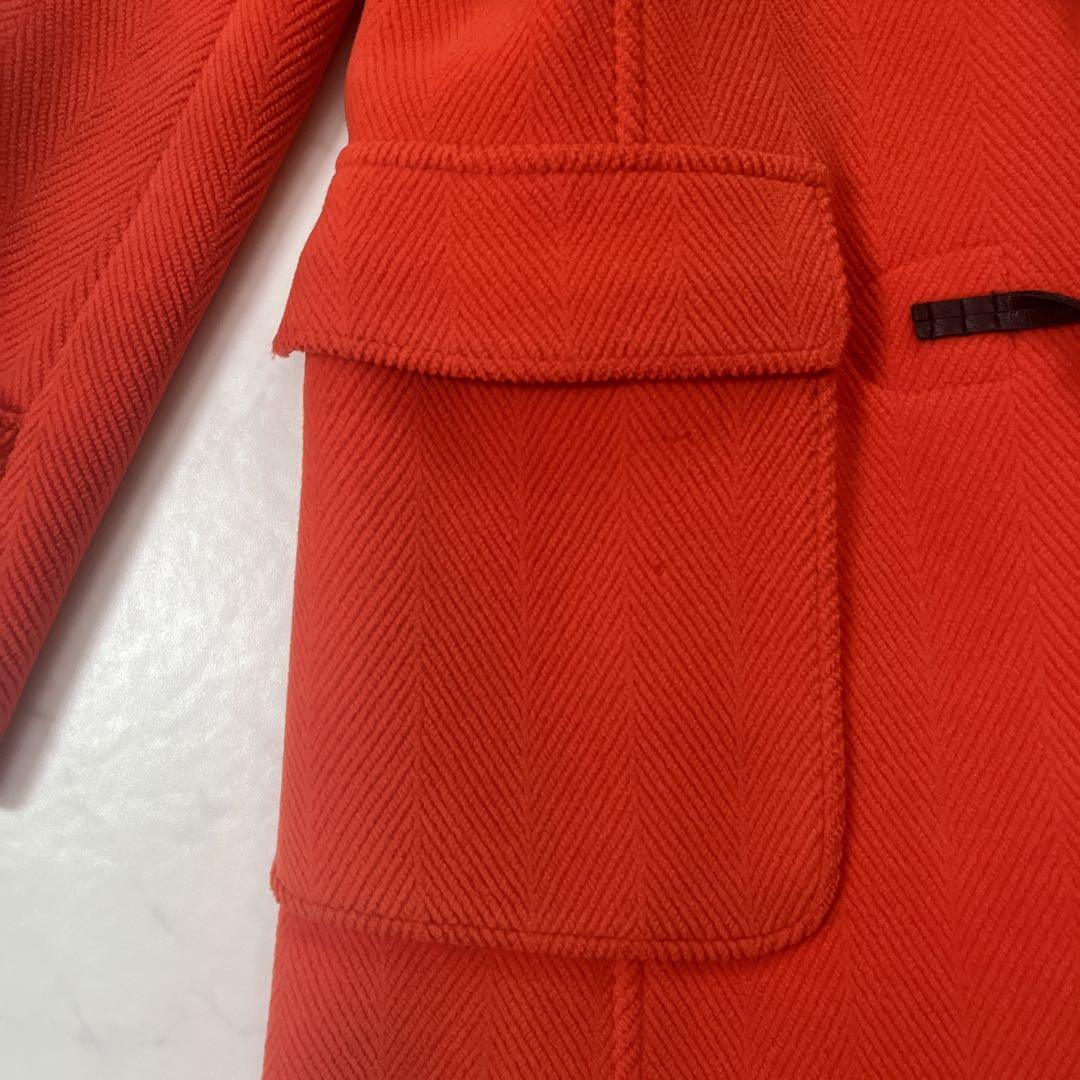 希少色　オレンジ　J.PRESS ダッフルコート　ヘリンボーン　9号　近年