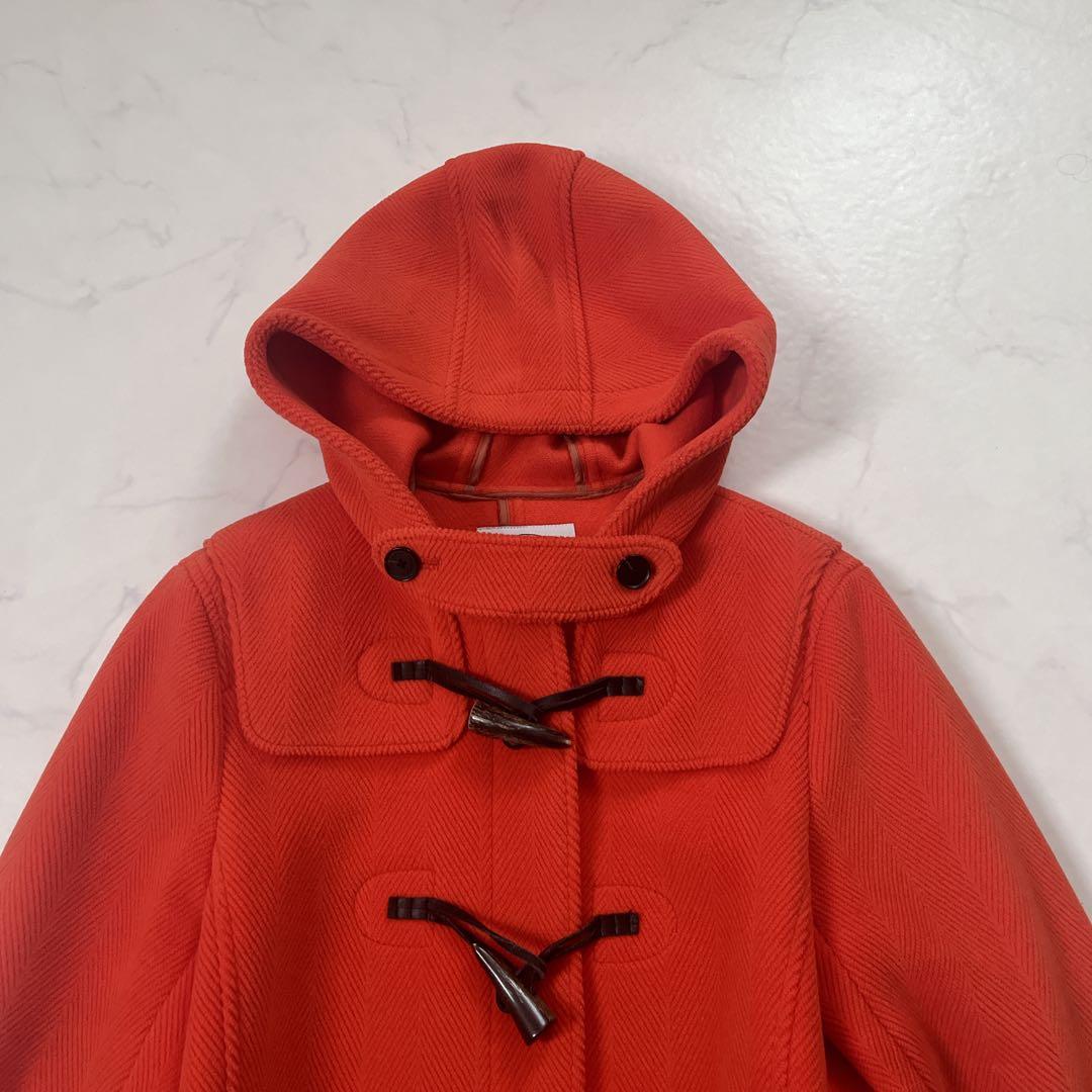 希少色　オレンジ　J.PRESS ダッフルコート　ヘリンボーン　9号　近年