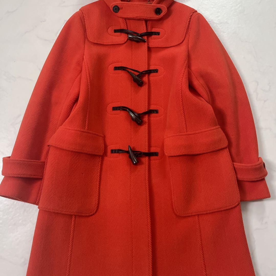 希少色　オレンジ　J.PRESS ダッフルコート　ヘリンボーン　9号　近年