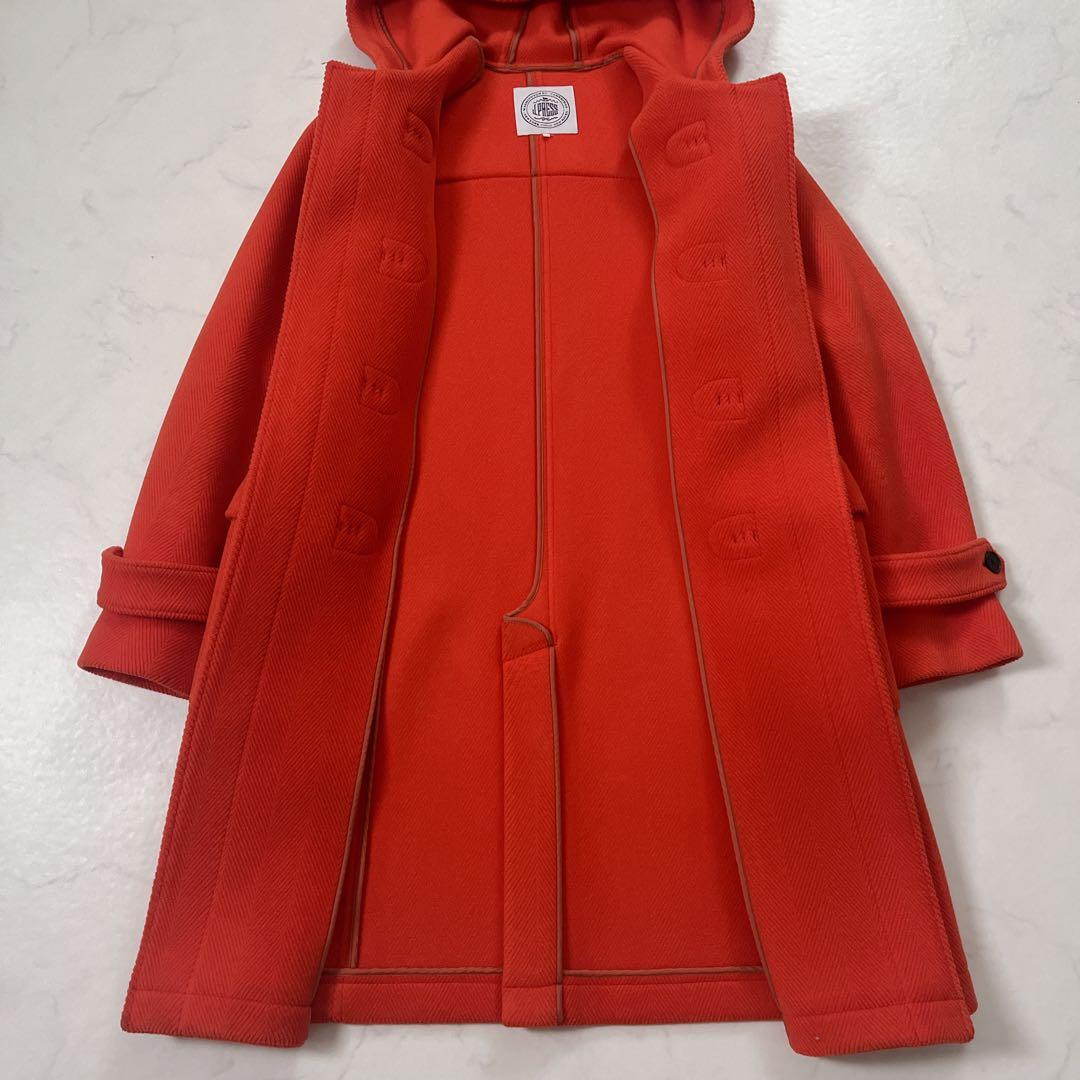 希少色　オレンジ　J.PRESS ダッフルコート　ヘリンボーン　9号　近年