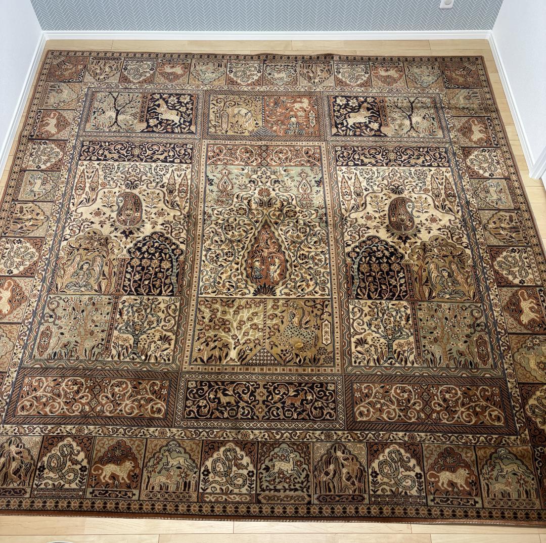 t*6様 ドイツ製　最高級　絨毯　ヴィンテージカーペット　最高級ウール使用　レア